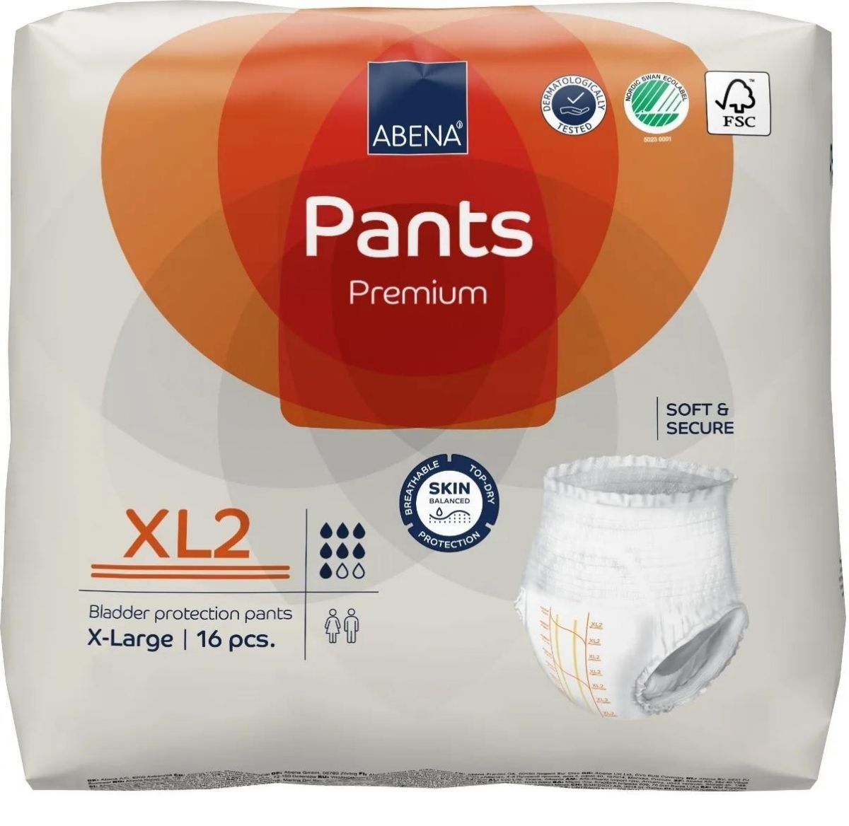 Tena Pants Confort Unissex com 24 unidades - Fralda Geriátrica de Ves