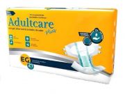 Adultcare Plus Mega – Fralda Geriátrica Tradicional  -  Tamanhos M - G - EG