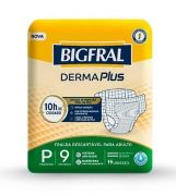 Bigfral Derma Plus – Fralda Geriátrica Tradicional - Tamanhos  J - P - M - G - XG