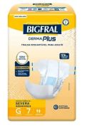 Bigfral Derma Plus – Fralda Geriátrica Tradicional - Tamanhos  J - P - M - G - XG