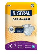 Bigfral Derma Plus – Fralda Geriátrica Tradicional - Tamanhos  J - P - M - G - XG