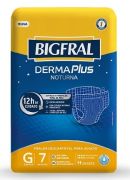 Bigfral Derma Plus Noturna – Fralda Geriátrica Tradicional  -  Tamanhos M - G