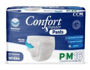 Confort Master Pants - Fralda Geriátrica de Vestir - Tamanhos P-M e G-EG - 16 unidades