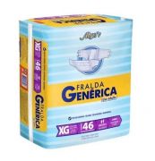 Genérica Uso Adulto – Fralda Geriátrica Tradicional  -  Tamanhos M - G - XG