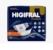 Higifral Premium - Fralda geriátrica tradicional  -  Tamanhos M - G - XG