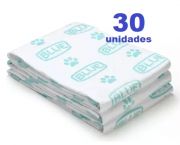 Tapete Higiênico Blue Slim com 30 unidades 60 cm x 90 cm