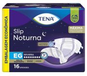 Tena Slip Noturna - Fralda Geriátrica Tradicional - Pacote com 16 un  -  Tamanhos M - G - EG