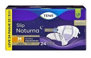 Tena Slip Noturna - Fralda Geriátrica Tradicional - Pacote com 24 unidades  -  Tamanhos M - G