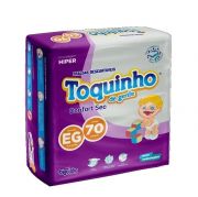 Toquinho Confort - Fralda infantil  -  Tamanhos P - M - G - EG - SXG